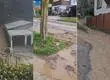 Concepción: rotura de ducto provoca enorme escurrimiento de agua en Villa Huáscar de Collao