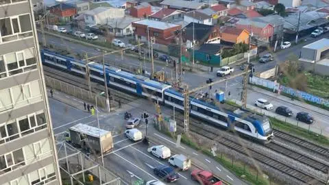 Persona es impactada por tren en Concepción: Accidente a pocos metros de Estación Intermodal