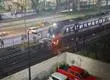 Grave accidente que involucra a Biotren y vehículo menor moviliza a Bomberos