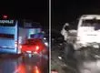 Colisión entre bus de pasajeros y furgón deja al menos cinco personas heridas en la Ruta 78 a la altura de Melipilla