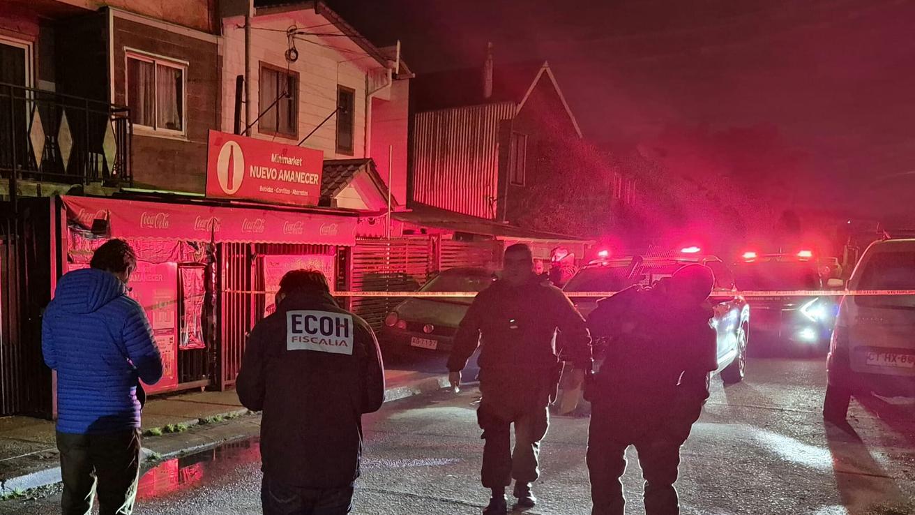 Menor de edad muere tras ataque con arma de fuego en vivienda de Chiguayante