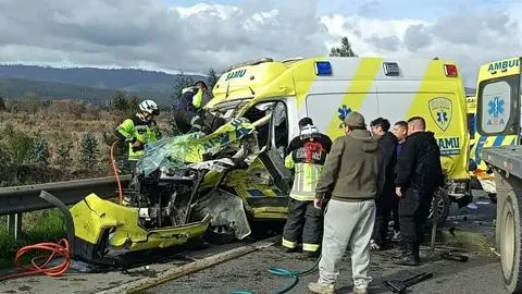 Enfermera del SAMU fallece tras grave colisión múltiple en la Ruta 160 desde Coronel hacia Concepción