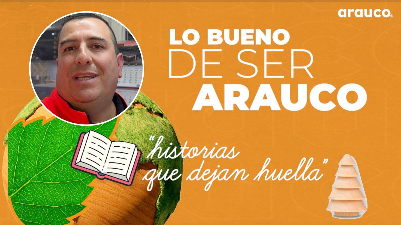 La historia de Henry Riquelme, trabajador de ARAUCO con 80% de discapacidad visual