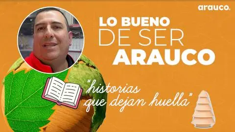 La historia de Henry Riquelme, trabajador de ARAUCO con 80% de discapacidad visual