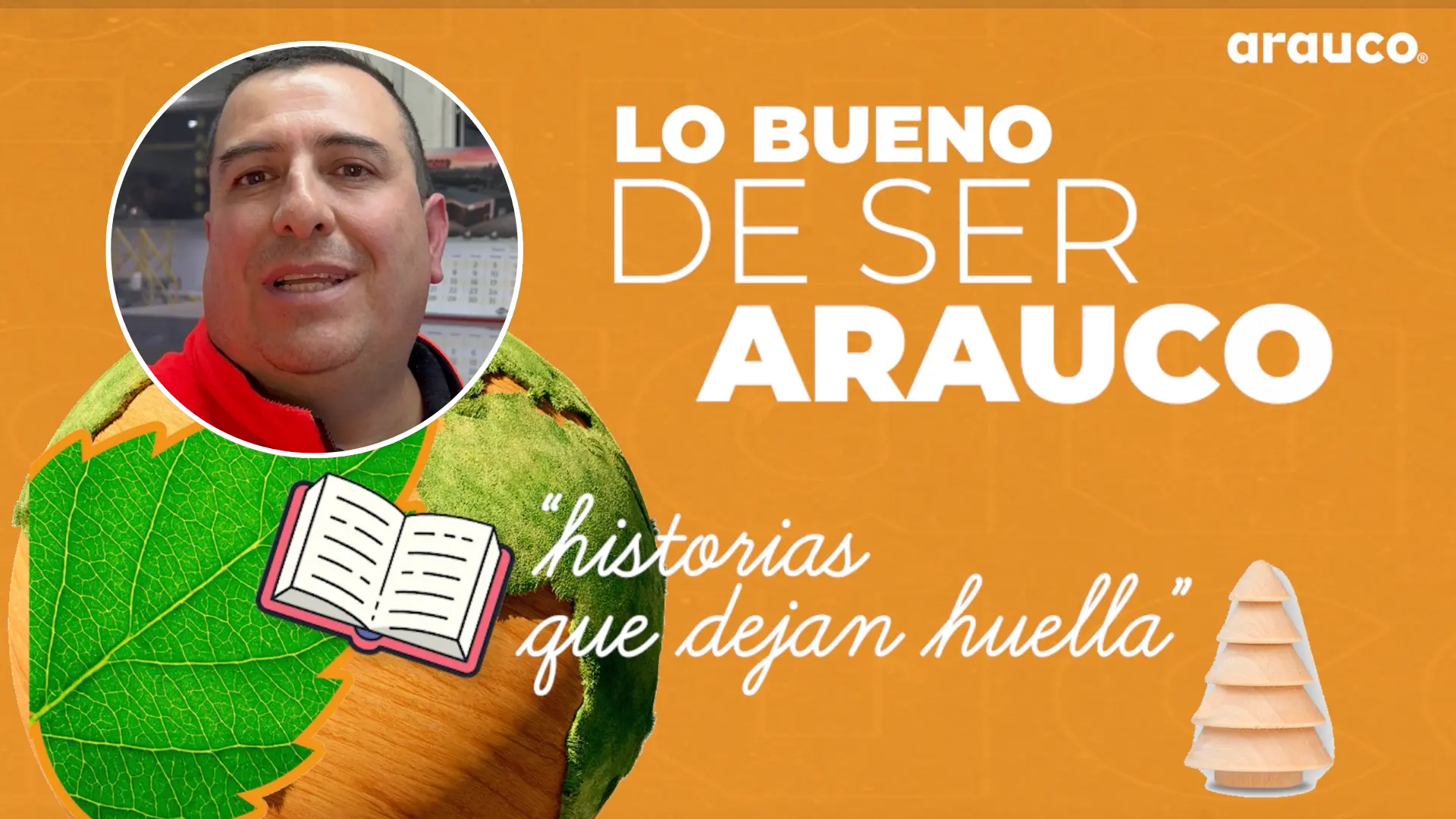La historia de Henry Riquelme, trabajador de ARAUCO con 80% de discapacidad visual