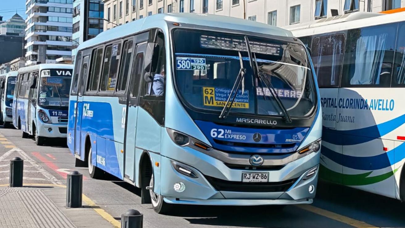Transportes revela ranking de micros en el Gran Concepción