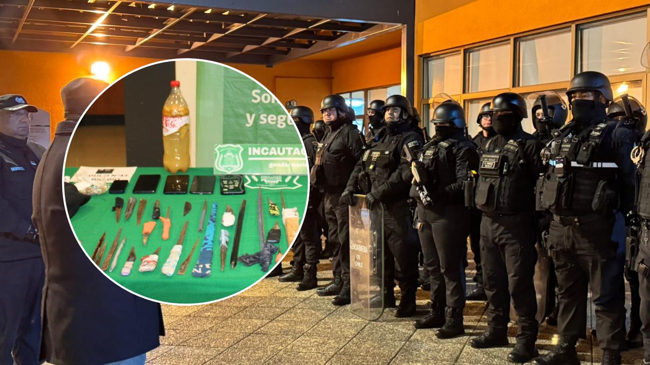 Allanamiento en Complejo Penitenciario Biobío: Los detalles de la incautación tras la fiscalización a más de 200 internos