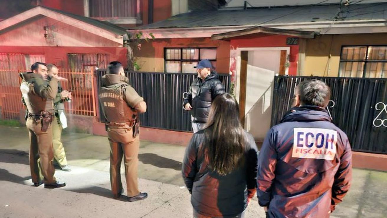 Homicidio frustrado en Talcahuano: mujer quedó en riesgo vital tras recibir disparo en su casa