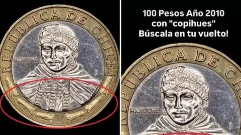 Moneda de $100 chilena podría valer hasta $600 mil: así puedes reconocer el detalle que buscan los coleccionistas
