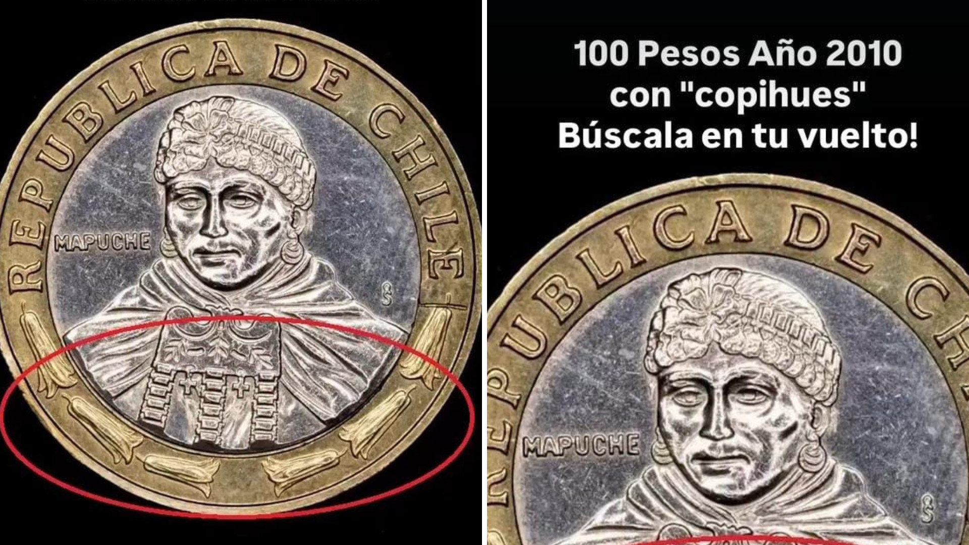 Moneda de $100 chilena podría valer hasta $600 mil: así puedes reconocer el detalle que buscan los coleccionistas