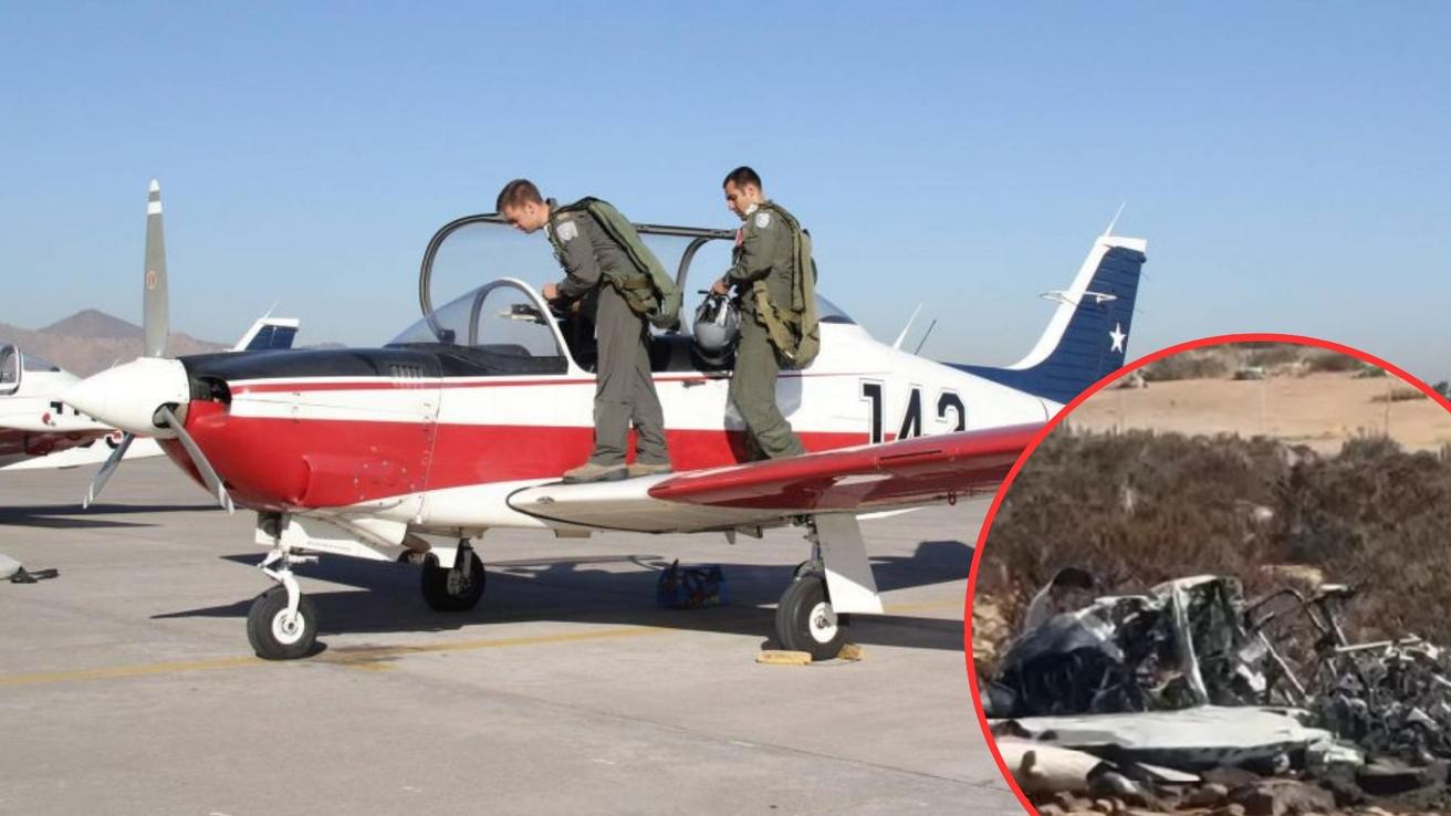Avioneta de la FACh queda totalmente destruida en aterrizaje forzoso en La Higuera