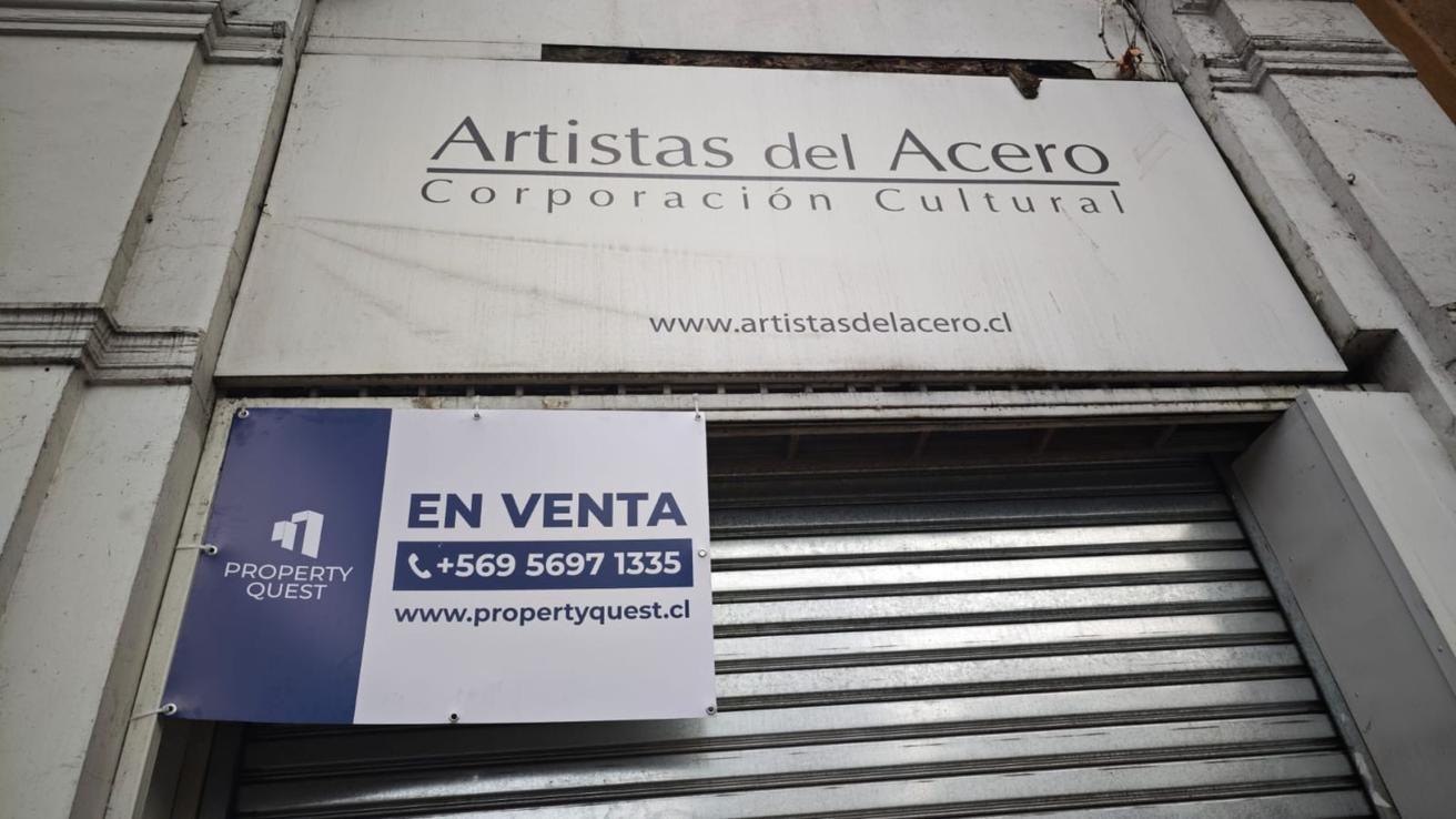 Ponen a la venta la propiedad de Artistas del Acero en el centro de Concepción