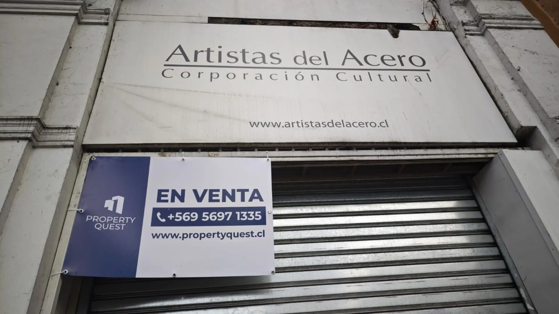 Ponen a la venta la propiedad de Artistas del Acero en el centro de Concepción