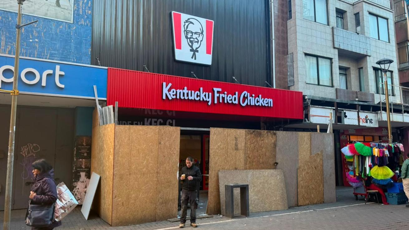 La cadena KFC pone fecha de apertura a nuevo local de pollo frito en pleno centro de Concepción
