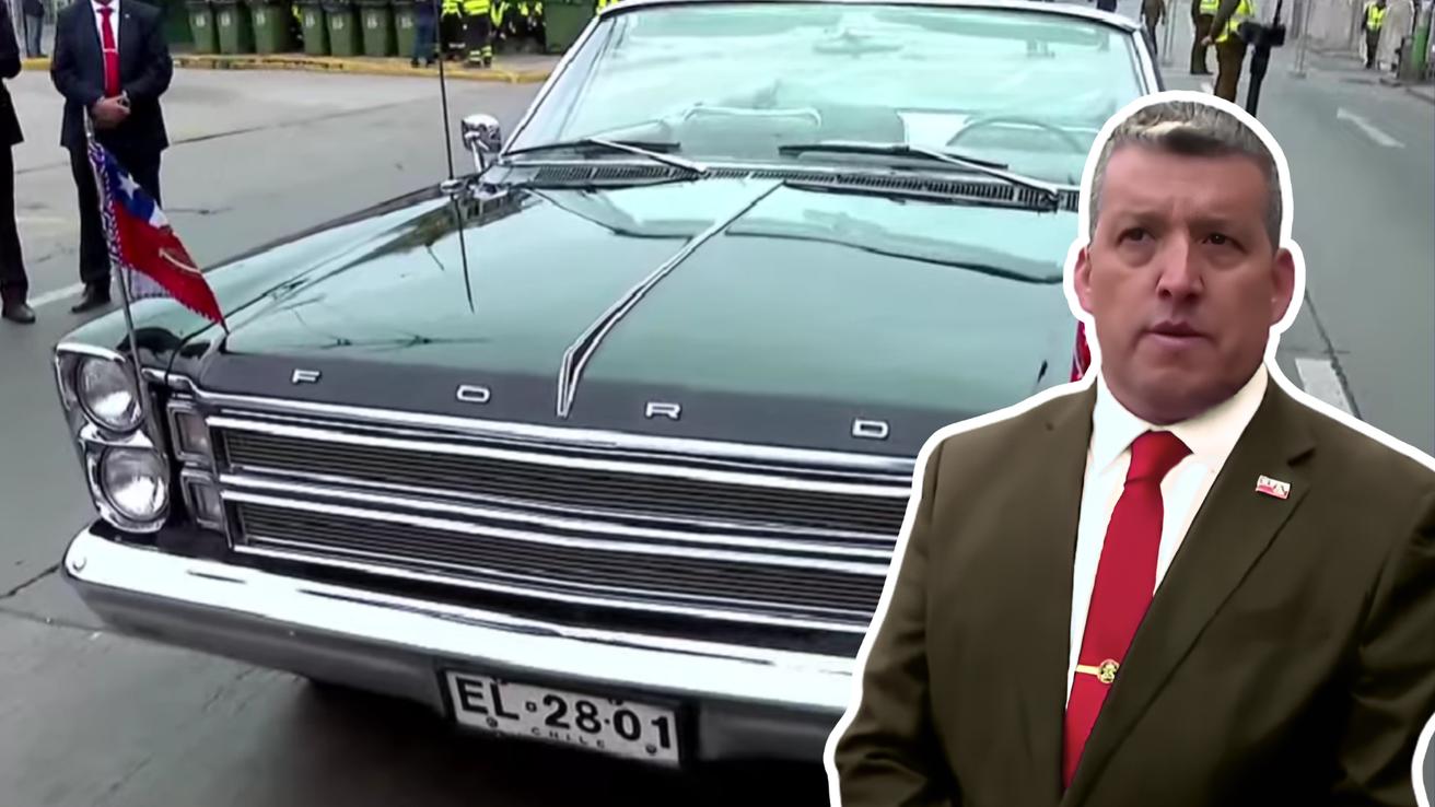 Conoce al conductor del icónico Ford Galaxie que llevará al Presidente Kast a su primera cuenta pública