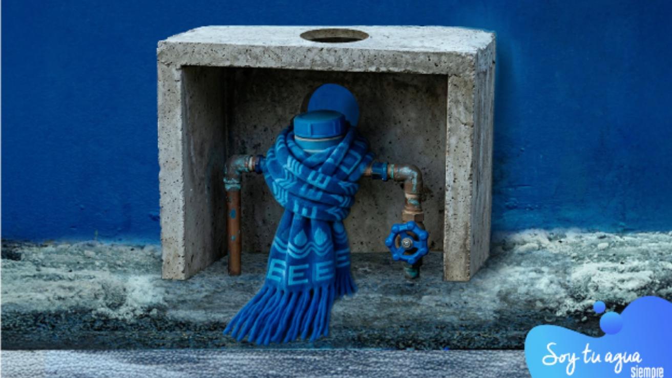Ola de frío: Essbio llama a proteger medidores para evitar congelamiento y cortes de agua