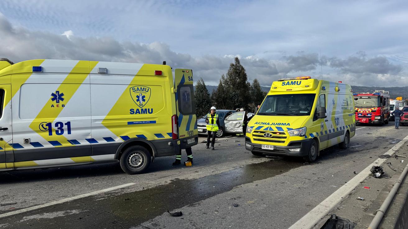Actualizan la condición de los dos funcionarios del SAMU internados en la UTI tras fatal choque en Ruta 160