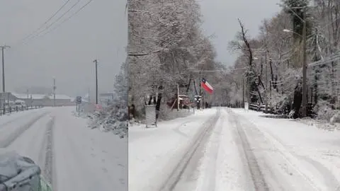 Imagen de Nevazón en el Valle Las Trancas de Chillán: MOP determina obligación en el porte de cadena