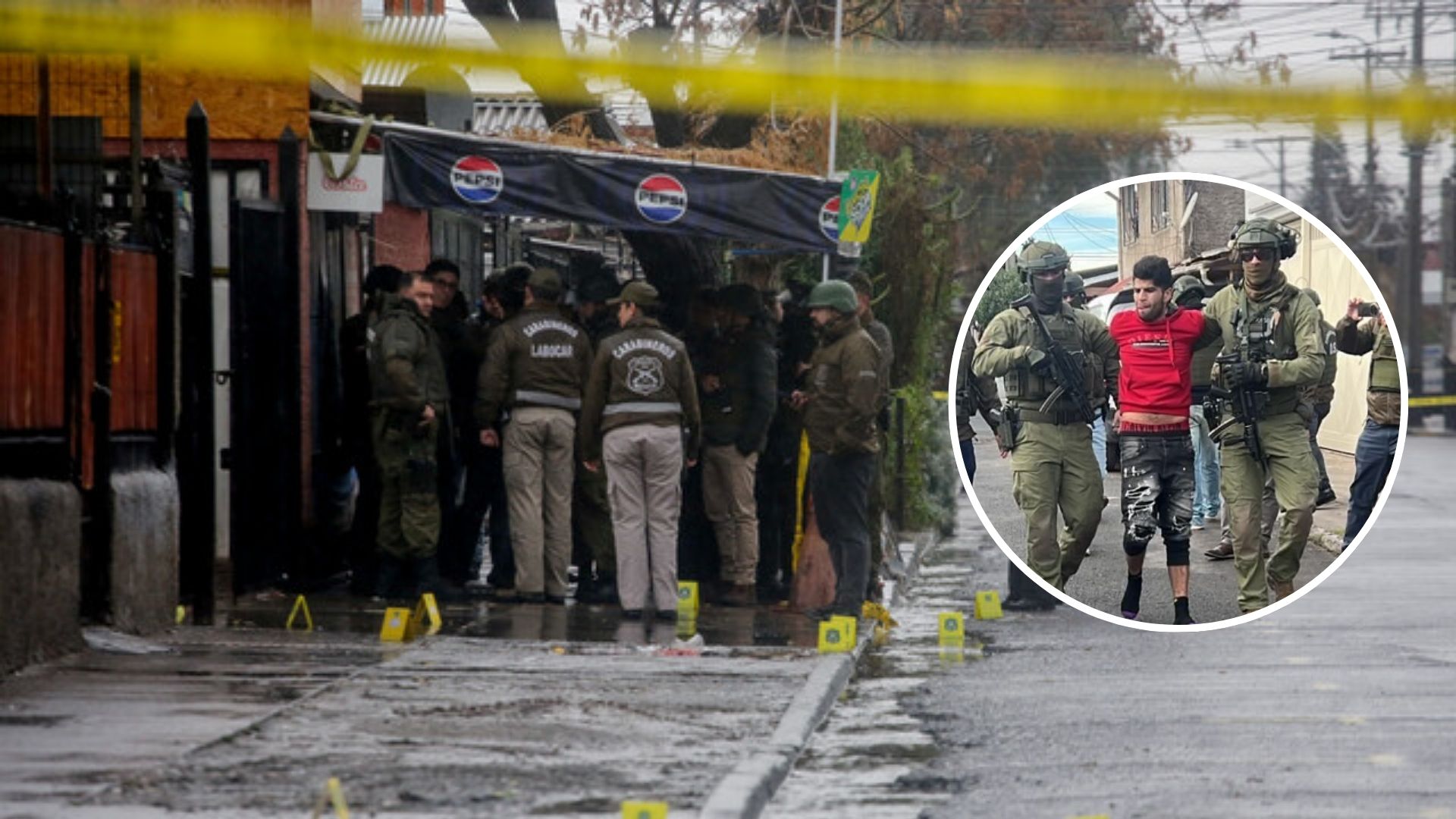 Detienen a “El Panda” por ataque a Carabineros en Lo Espejo: Funcionarios se mantienen internados