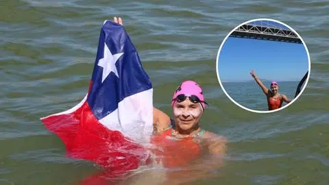 Tomecina se convierte en la primera chilena en completar la travesía de San Francisco