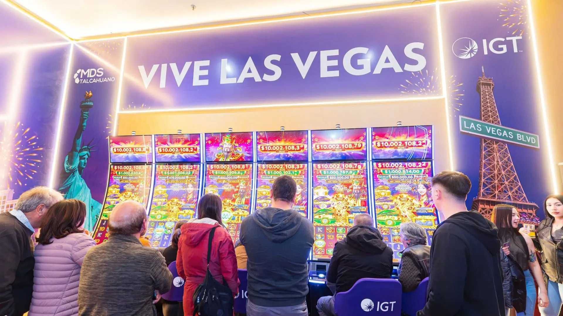 ¿Las Vegas en Chile?: MDS Casino Talcahuano apuesta por una nueva experiencia en un espacio inédito