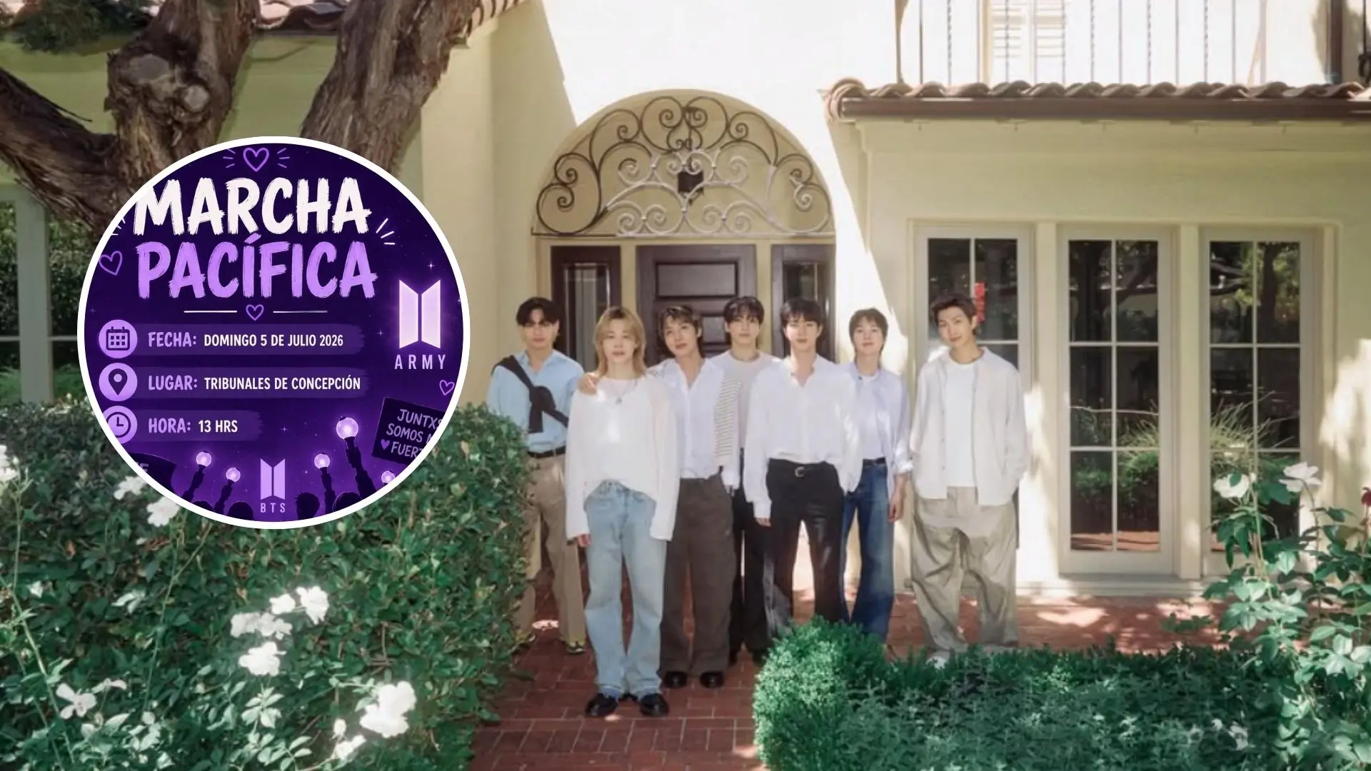 Fans de BTS convocan a marcha en Concepción tras polémica con el Estadio Nacional: “Queremos expresar nuestro descontento que involucra a 195 mil personas”