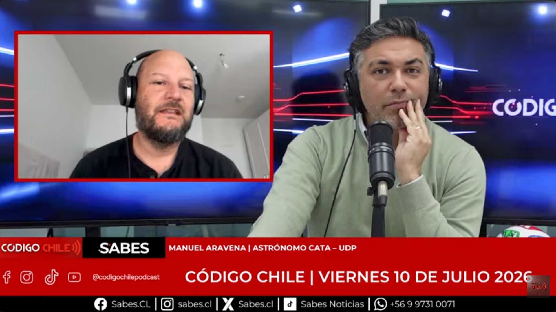 Astrónomo chileno tras histórico hallazgo: “Creo que en los próximos 30 o 40 años se descubrirá vida”