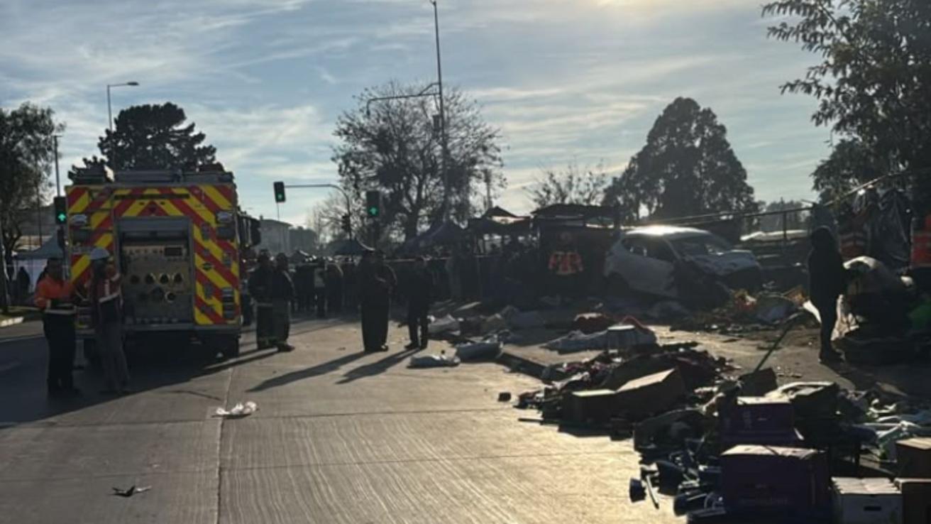 Seis muertos y siete heridos deja fatal atropello en feria libre de Viña del Mar