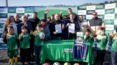 A un paso de la licitación: Municipalidad de Chiguayante y Gore firman convenio para retomar obras de Complejo Deportivo