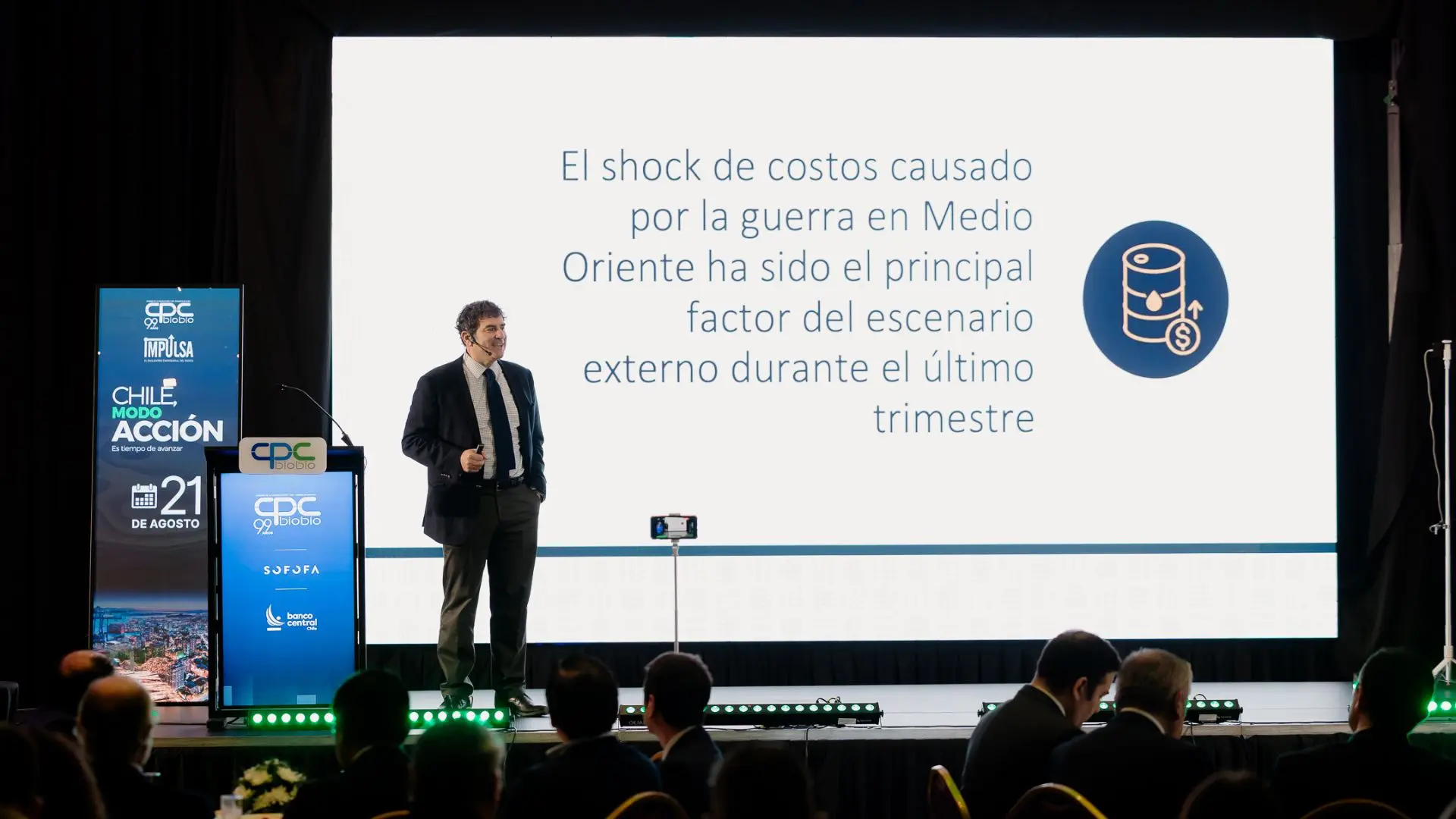 CPC Biobío analizó las proyecciones económicas y de crecimiento para la región