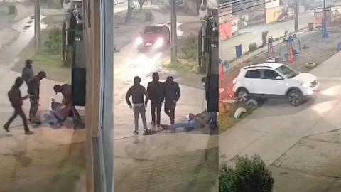 Ciudadano alemán visita San Pedro de la Paz y delincuentes lo asaltan poniéndole un cuchillo en el cuello para robarle su vehículo
