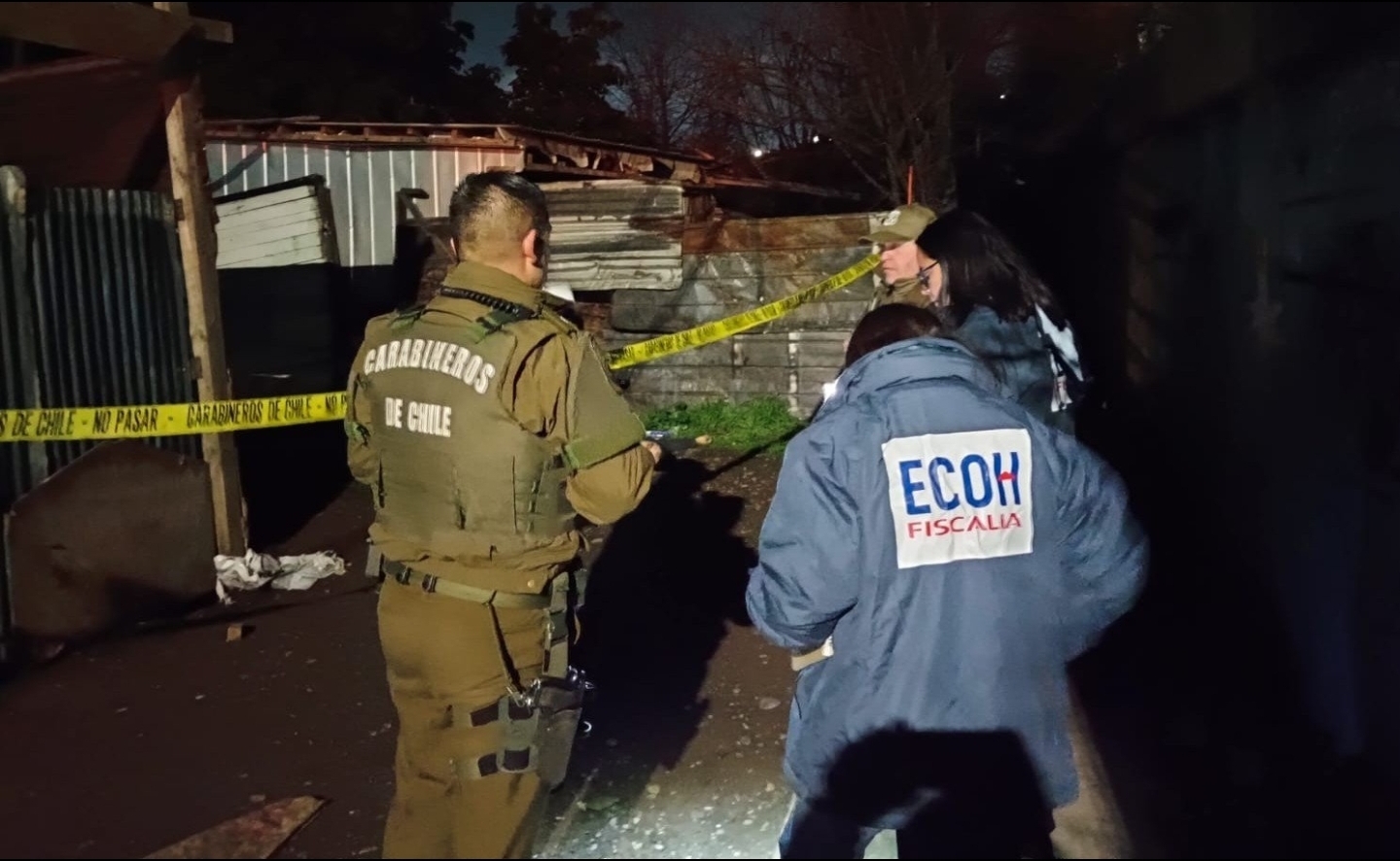 Persona es asesinada a tiros en Concepción: crimen ocurre la misma madrugada en que ministro de Seguridad visita la comuna