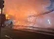 Accidente de tránsito y posterior incendio deja cinco fallecidos en Santiago: Camioneta escapaba de fiscalización