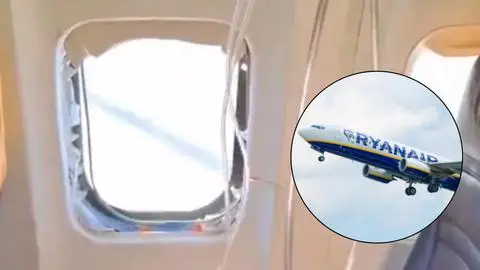 Pasajero fue succionado a través de ventana rota en pleno vuelo comercial en Europa
