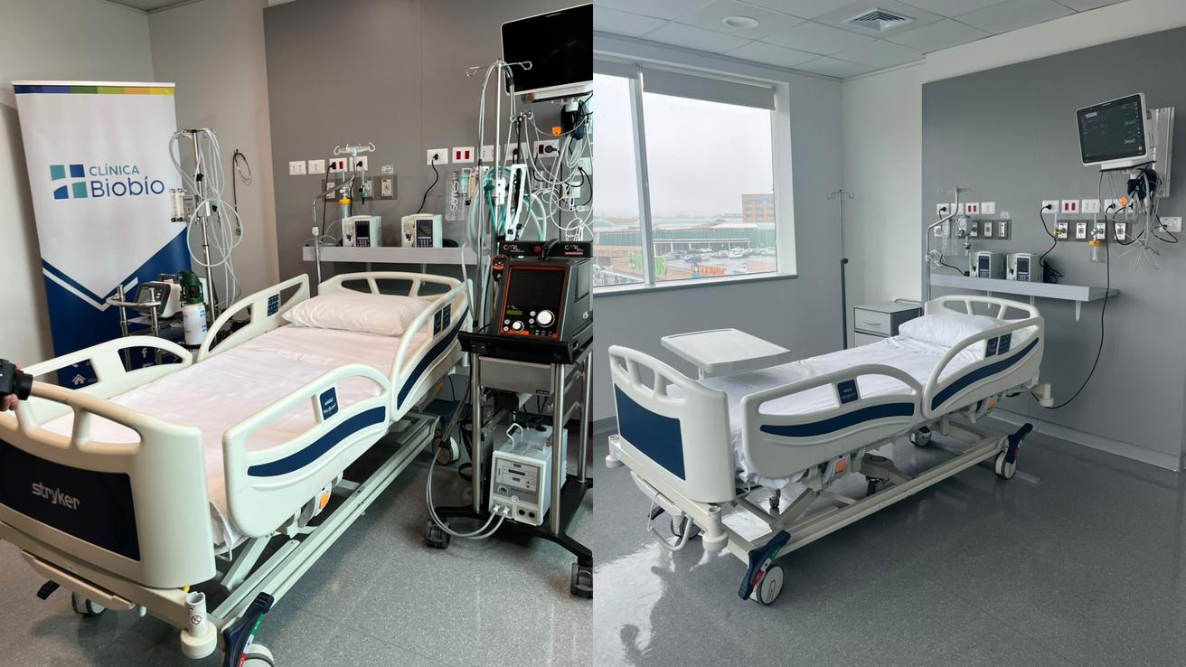Clínica Biobío presenta equipo ECMO: Innovadora tecnología médica es única en la salud privada de la región