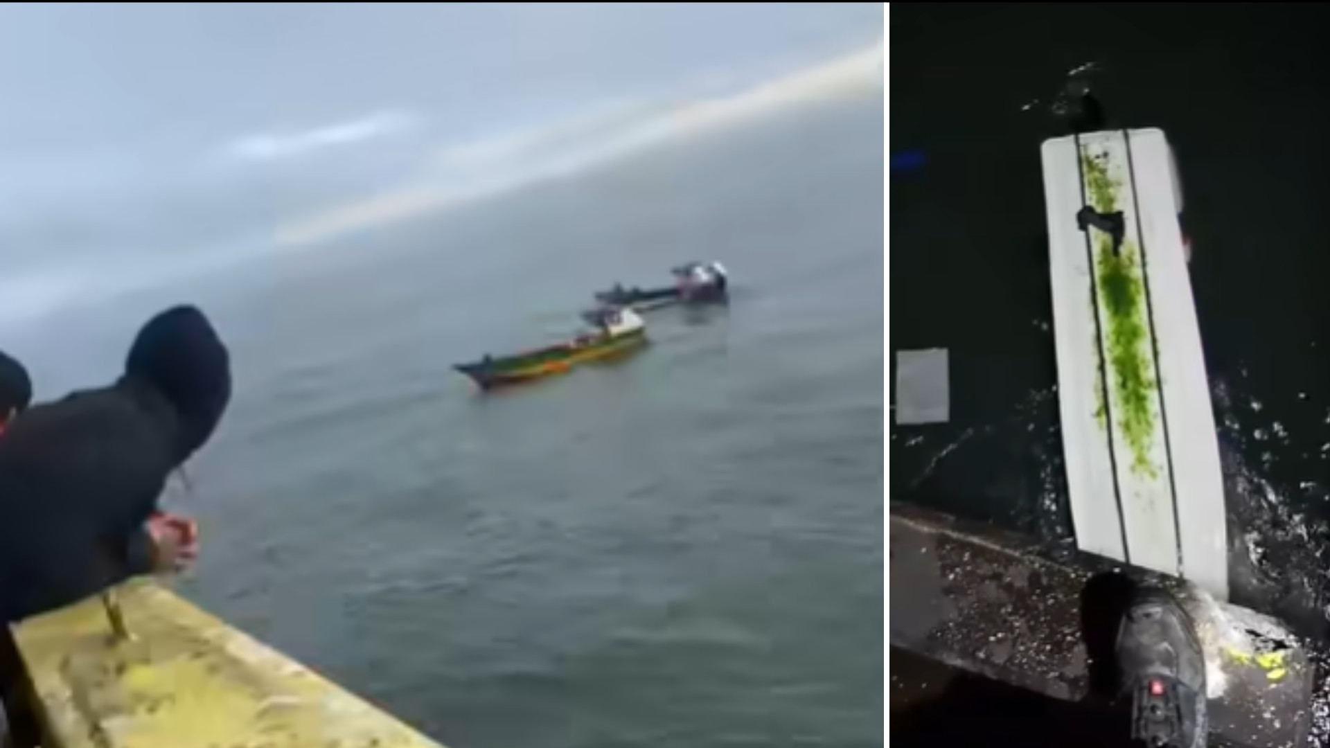 Emocionante rescate en puerto de Constitución: Colapso de grúa provocó grave accidente