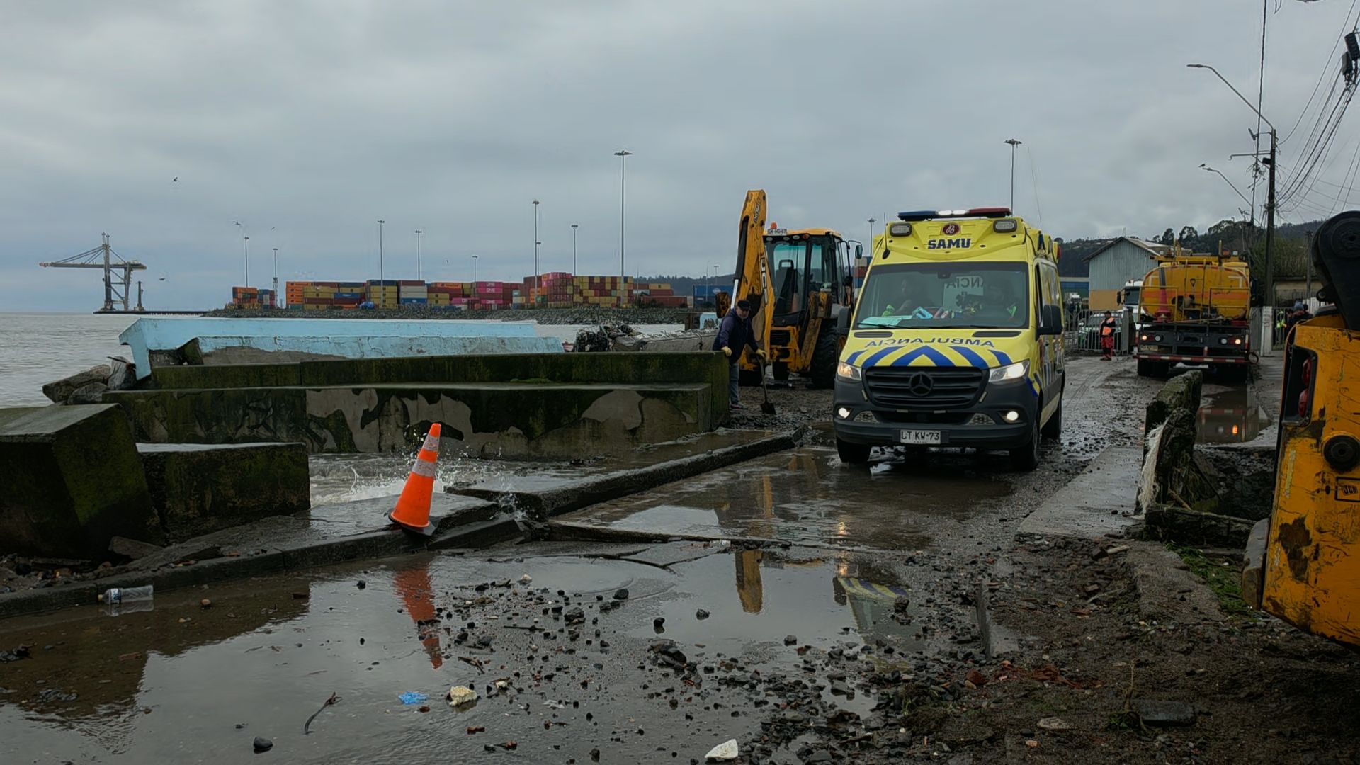 Cambian recorridos de micros en Penco por cierre de Puente Melón