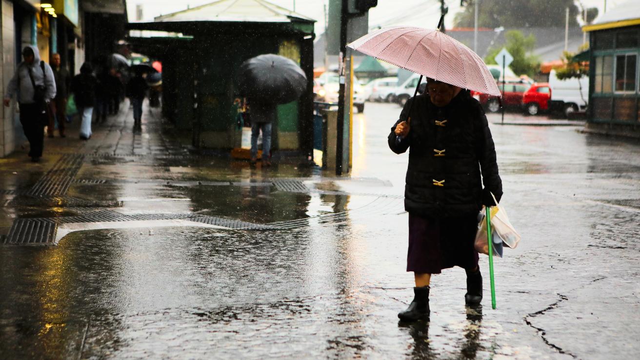 Cuándo llegarán las lluvias más intensas del sistema frontal a la Región del Biobío