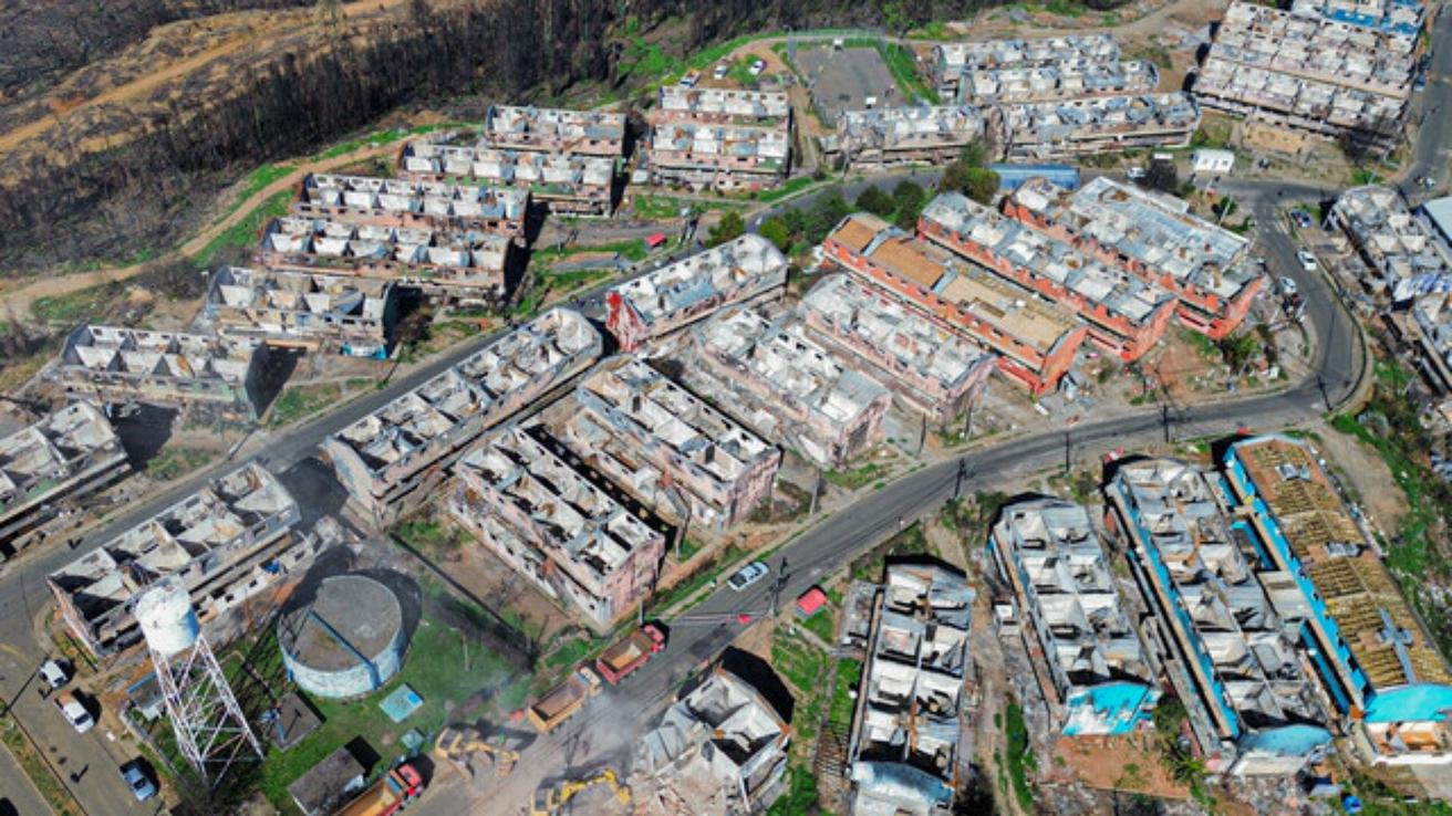 Gobierno afirma que todos los afectados por incendios forestales en el Biobío tienen vivienda de emergencia