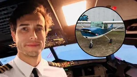 Piloto se lanzó del avión mientras realizaba clases de vuelo en Argentina: Trabajó en Chile