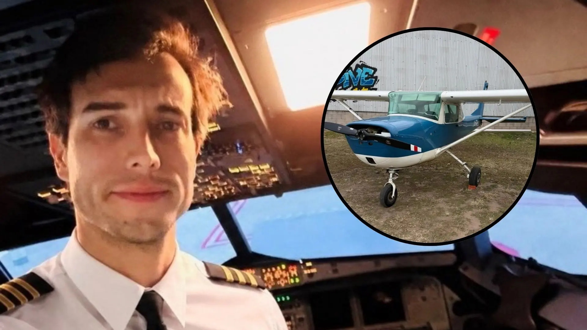 Piloto se lanzó del avión mientras realizaba clases de vuelo en Argentina: Trabajó en Chile