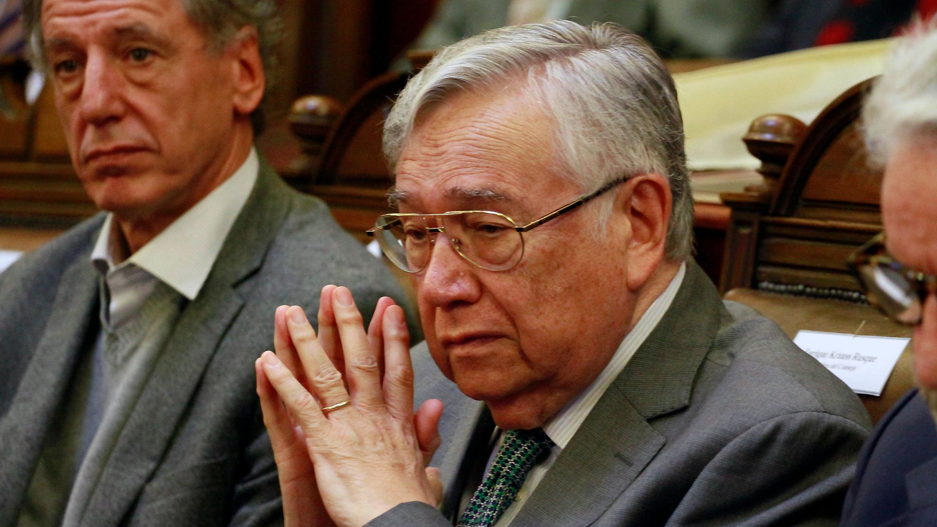 El adiós al exministro Enrique Krauss en su fallecimiento a los 94 años