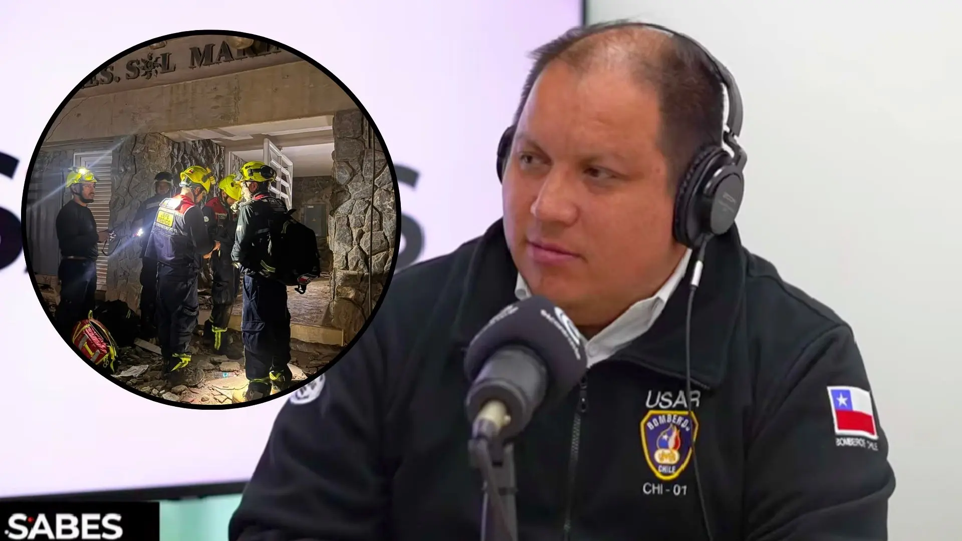 La experiencia del bombero de Talcahuano que rescató a una persona con vida en Venezuela