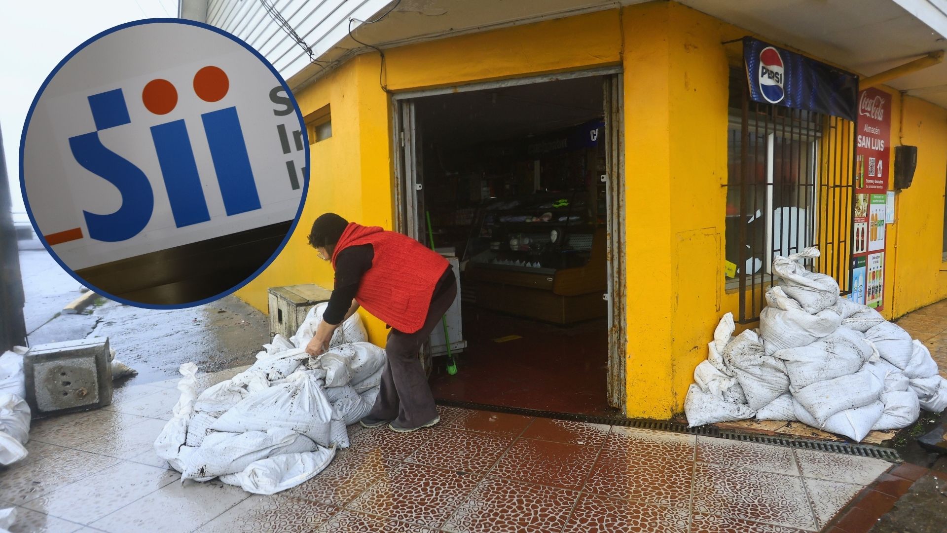 Piden ampliar a más comunas la prórroga para pagar impuestos al SII debido a afectaciones por sistema frontal
