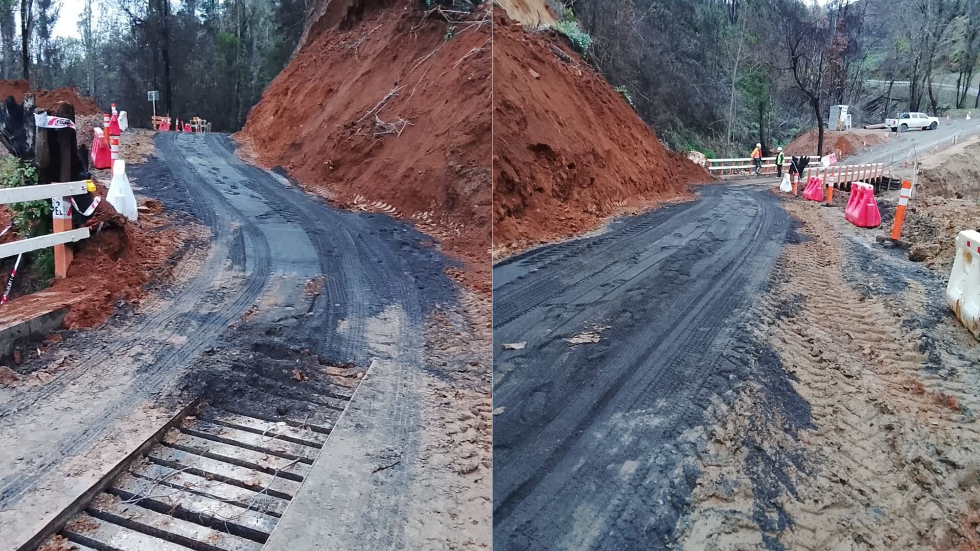 Las rutas del Biobío con cierre preventivo por sistema frontal que azota a la región