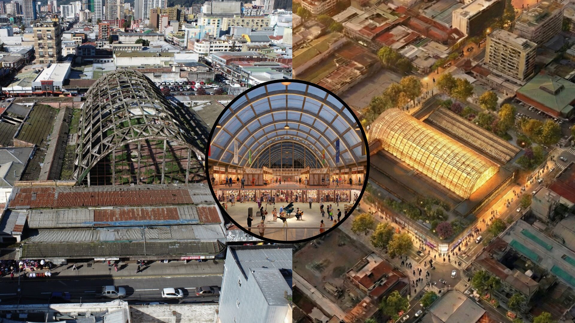 Reconstrucción del Mercado Central de Concepción sigue avanzando: CMN aprueba clave anteproyecto para su recuperación