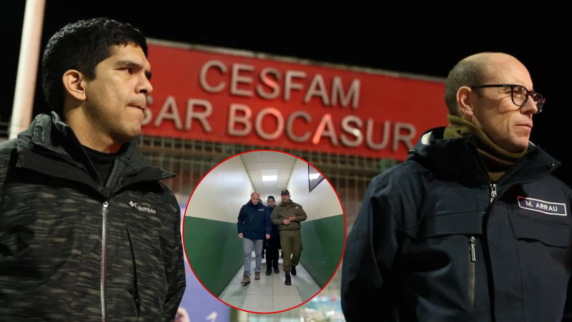 Ministro Arrau y alcalde Spoerer lideran copamiento policial tras violenta noche delictual en San Pedro de la Paz