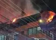 Incendio en quinto piso de edificio moviliza a Bomberos en Concepción