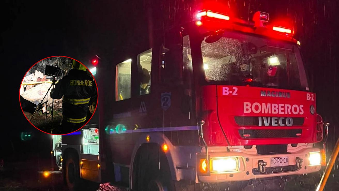 Trágico incendio consume vivienda y deja a tres personas fallecidas en Río Bueno