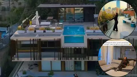 Casi $1.800 millones: Naya Fácil compró un lujoso penthouse de tres pisos en La Condes